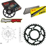 Kettensatz Stahl für: HONDA CB650 C 80-81 16-39-104 DID530VX3 Niet