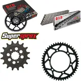 Kettensatz Stahl für: HONDA XRV650 Africa Twin 88-89 16-49-124 DID525ZVM-X Niet