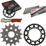 Chain Kit - Steel - for: HONDA NX650 Dominator 89-90 15-45-108 DID520ZVM-X rivet
