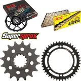 Chain Kit - Steel - for: HONDA CBR1000 R Fireblade 06-07 16-42-114 DID530VX3(G&B) rivet