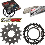 Chain Kit - Steel - for: HONDA CBF1000 F 06-10/CBF1000 FA ABS 16-43-120 DID530ZVM-X(S&S) rivet