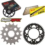 Chain Kit - Steel - for: HONDA CBR1100 XX Blackbird, Super Bla 17-44-110 DID530VX3(G&B) rivet