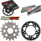 Chain Kit - Steel - for: HONDA CBR1100 XX Blackbird, Super Bla 17-44-110 DID530ZVM-X rivet