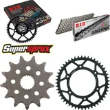 Kettensatz Stahl HM CRE125 Enduro 03-03 13-49-116 DID520ZVM-X Endlos