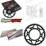 Kettensatz Stahl für: DUCATI 600 SS 95-99 14-41-098 DID520ZVM-X(S&S) Endlos