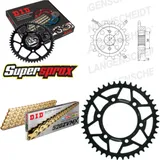 Kettensatz Stahl für: DUCATI 600 Monster /Dark 95-99 14-43-102 DID520ZVM-X(G&G) Niet