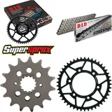 Kettensatz Stahl für: DUCATI 695 Monster 08-08/696 Monster 15-45-108 DID520ZVM-X Niet
