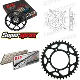 Kettensatz Stahl für: DUCATI 750 Paso 86-90 15-38-106 DID520ZVM-X(S&S) Niet