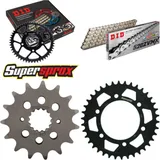 Kettensatz Stahl für: DUCATI 600 Monster 94-94/750 Monster 15-38-098 DID520ZVM-X(S&S) Niet