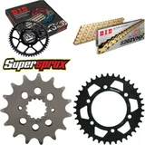 Kettensatz Stahl für: DUCATI 600 Monster 94-94/750 Monster 15-38-098 DID520ZVM-X(G&G) Endlos