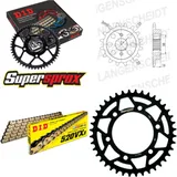 Kettensatz Stahl für: DUCATI 750 SS 99-01 14-40-100 DID520VX3(G&B) Endlos