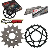 Kettensatz Stahl für: DUCATI 800 Scrambler 15-16/800 Scramb 15-46-104 DID520ZVM-X Niet