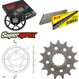 Kettensatz Stahl für: DUCATI 899 Panigale R 14-15/899 Panig 15-44-106 DID520VX3 Niet Kettensatz Stahl für: DUCATI 899 Panigale R 14-15/899 Panig 15-44-106 DID520VX3 Niet