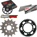 Kettensatz Stahl für: DUCATI 900 Monster i.e. 00-02 15-38-100 DID520ZVM-X Endlos