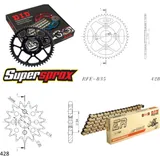 Chain Kit - Steel - for: YAMAHA TZR80 /R 95-10 15-46-136 DID428NZ(G&B) Clip