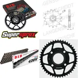 Kettensatz Stahl für: MBK/YA X-Power 50 98-02/TZR50 00-02 12-47-132 DID420V Clip