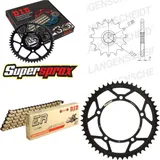 Chain Kit - Steel - for: YAMAHA DT50 SM 02-02 12-50-128 DID420NZ3(G&B) Clip