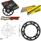 Chain Kit - Steel - for: YAMAHA WR125 91-98/YZ125 97-98 13-48-112 DID520VX3(G&B) rivet