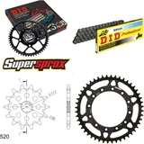 Chain Kit - Steel - for: YAMAHA WR125 99-01/YZ125 99-01 13-48-112 DID520 Clip Chain Kit - Steel - for: YAMAHA WR125 99-01/YZ125 99-01 13-48-112 DID520 Clip