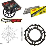 Kettensatz Stahl für: YAMAHA WR125 99-01/YZ125 99-01 13-48-112 DID520VX3 Clip
