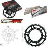 Kettensatz Stahl für: YAMAHA WR125 02-03/YZ125 02-04 13-49-112 DID520ZVM-X(S&S) Niet