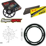 Chain Kit - Steel - for: YAMAHA DT125 R 89-89 16-55-134 DID428VX endless