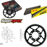 Chain Kit - Steel - for: YAMAHA DT125 LC1 82-83 15-49-120 DID428VX Clip