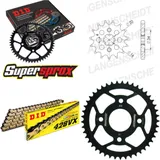 Chain Kit - Steel - for: YAMAHA TZR125 87-92 16-45-130 DID428VX(G&B) rivet