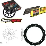 Chain Kit - Steel - for: YAMAHA DT125 R 101km/h 90-06 16-51-132 DID428D Clip