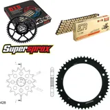 Chain Kit - Steel - for: YAMAHA DT125 R 101km/h 90-06 16-51-132 DID428NZ(G&B) Clip