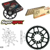 Chain Kit - Steel - for: YAMAHA TY125 80-82 13-52-120 DID428NZ(G&B) Clip