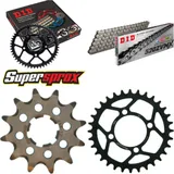 Chain Kit - Steel - for: YAMAHA YFA125 Breeze 89-04/YFM125 Gri 12-32-074 DID520ZVM-X rivet