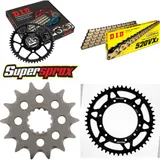 Chain Kit - Steel - for: YAMAHA WR250 00-01/YZ250 99-01/YZ250 14-50-114 DID520VX3(G&B) Clip