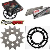 Kettensatz Stahl für: YAMAHA WR250 00-01/YZ250 99-01/YZ250 14-50-114 DID520ZVM-X Niet