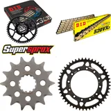Kettensatz Stahl für: YAMAHA WR250 02-02/YZ250 02-07 14-48-114 DID520VX3(G&B) Endlos