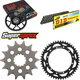Kettensatz Stahl für: YAMAHA YZ400 F 98-98 14-49-114 DID520 Clip