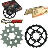 Kettensatz Stahl für: YAMAHA DT175 MX 78-82 15-49-120 DID428NZ(G&B) Clip