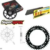 Kettensatz Stahl für: YAMAHA TT250 R 93-99 14-44-106 DID520 Clip