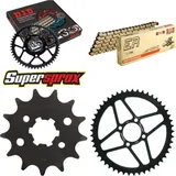 Kettensatz Stahl für: YAMAHA TT125 R 17``/14`` 00-01 13-49-116 DID428NZ(G&B) Clip