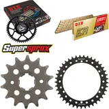 Kettensatz Stahl für: YAMAHA YFZ350 Banshee 90-05 14-41-104 DID520ERT2(G&G) Clip