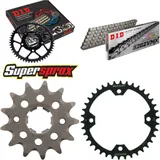 Kettensatz Stahl für: YAMAHA YFM350 R Raptor 04-08 13-38-098 DID520ZVM-X Endlos