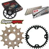 Kettensatz Stahl für: YAMAHA YFM250 R Raptor 08-13 14-38-102 DID520ZVM-X(S&S) Niet