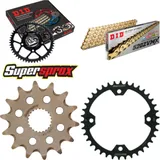 Kettensatz Stahl für: YAMAHA YFM250 R Raptor 08-13 14-38-102 DID520ZVM-X(G&G) Niet