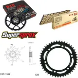 Chain Kit - Steel - for: YAMAHA YBR250 07-13 15-44-132 DID428NZ(G&B) Clip
