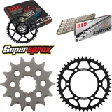 Chain Kit - Steel - for: YAMAHA YZF R3 350 14- 14-43-112 DID520ZVM-X(S&S) rivet