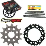 Kettensatz Stahl für: YAMAHA WR250 R 08-13/WR250 X 08-15 13-42-108 DID520NZ Clip