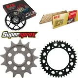 Chain Kit - Steel - for: YAMAHA WR250 R 08-13/WR250 X 08-15 13-42-108 DID520ERT2(G&G) Clip