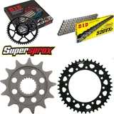 Kettensatz Stahl für: YAMAHA WR250 R 08-13/WR250 X 08-15 13-42-108 DID520VX3 Clip