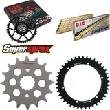 Kettensatz Stahl für: YAMAHA SR500 78-90/SR500 Trommelbrem 16-42-102 DID530ZVM-X(G&G) Niet