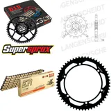 Chain Kit - Steel - for: YAMAHA SR500 91-91/SR500 Trommelbrem 20-55-130 DID428NZ(G&B) Clip